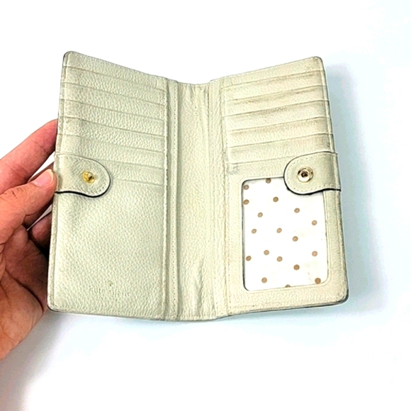 Kate Spade Mint Leather Wallet - Picture 4 of 7